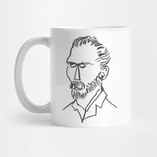 Van Gogh Fine line Mug